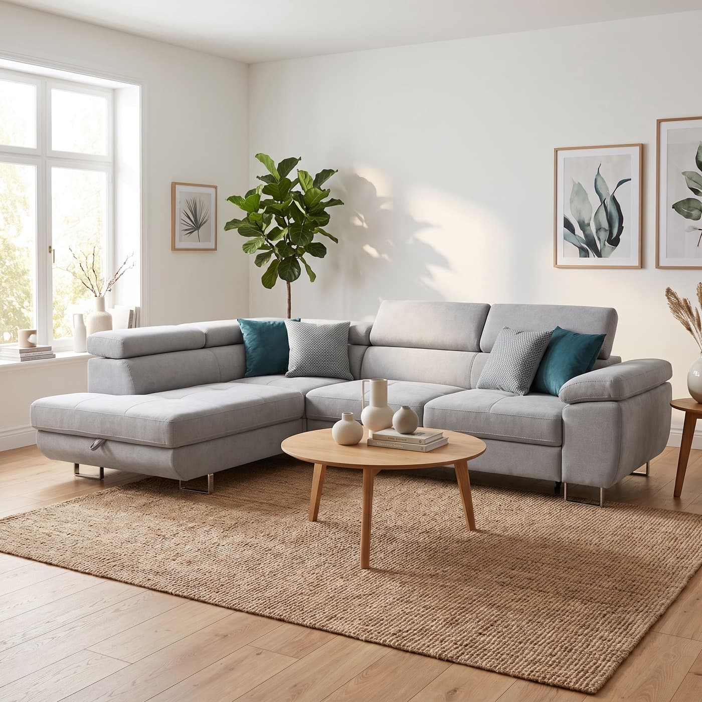 Narożnik ASTON LONG BIS 348x202 cm DO WYBORU