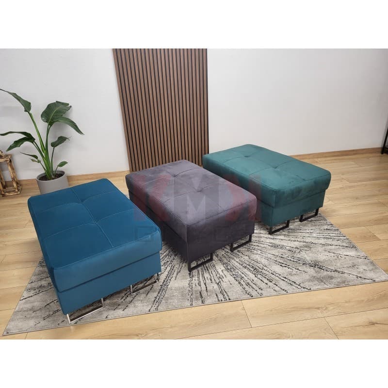 Pufa ASTON DUŻA 100x60x43 cm DO WYBORU