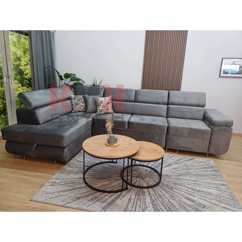 Narożnik ASTON LONG BIS BONELL  348x202 cm DO WYBORU
