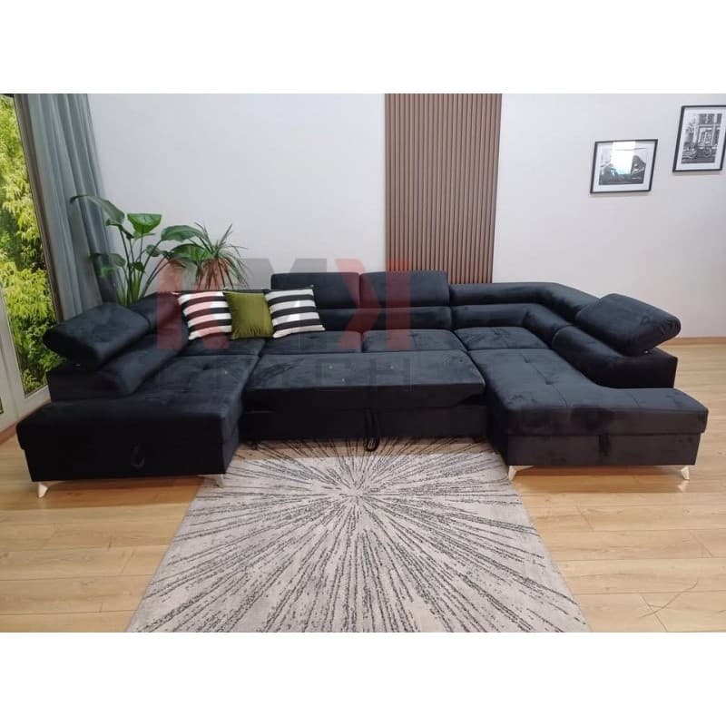 Narożnik MILAN 345x202 Monolith 99 od ręki